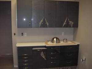 Hygiene room dental cabinets